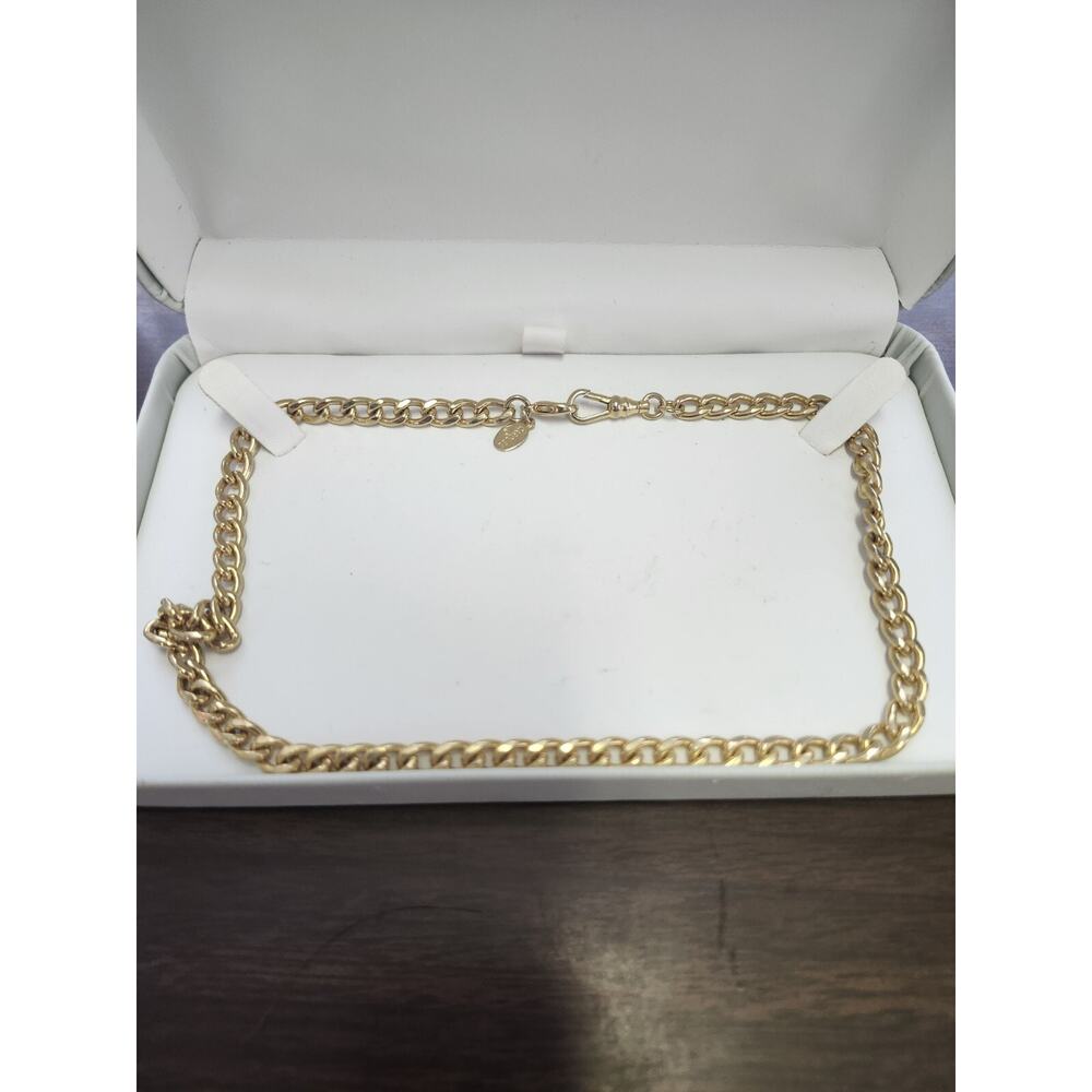 Carolee Gold-tone Choker vintage signed necklace